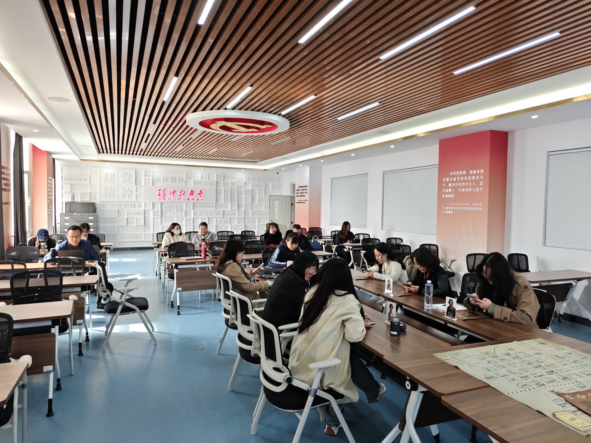 【红色情景剧本沙盘成果】辽宁装备制造职业技术学院红色情景剧本沙盘特色培训活动