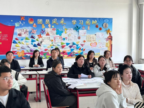 白城医学高等专科学校校领导观摩思政创新课堂 红色剧本沙盘激活沉浸式历史教育