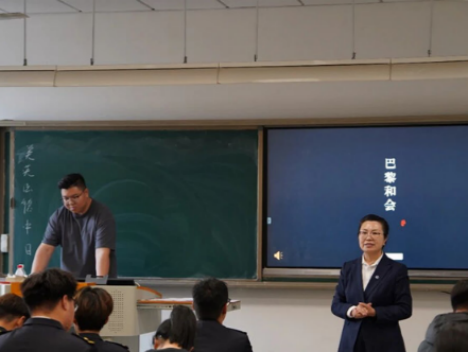 唐山海运职业学院举办红色情景剧本沙盘实践教学活动